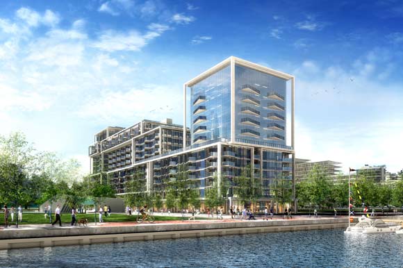 Aqualina at Bayside Toronto.