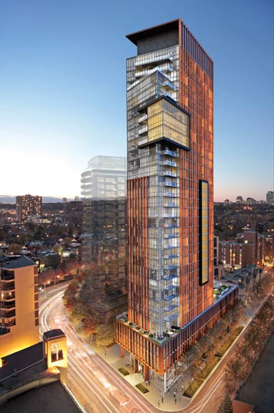 The Yorkville, by Lifetime Developments.