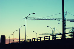 Development along Lakeshore Blvd.