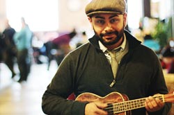Musician, Adil Dhalla.