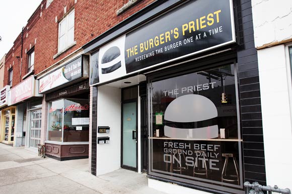 The Burger's Priest at 3397 Yonge St.