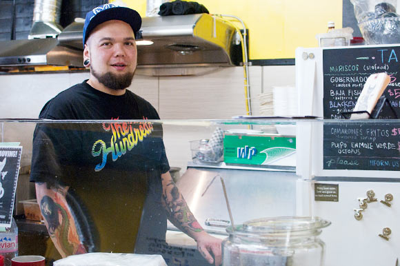 Sean Riehl of Seven Lives Tacos Y Mariscos.