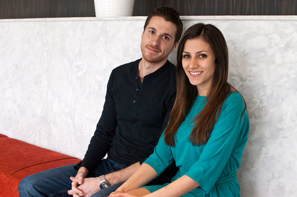 Noura Sakkijha and husband, Majed.