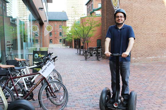 Jason Rizzuti from Segway of Ontario