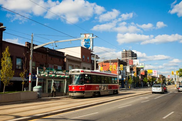 St. Clair West ROW between Dufferin and Oakwood Ave.