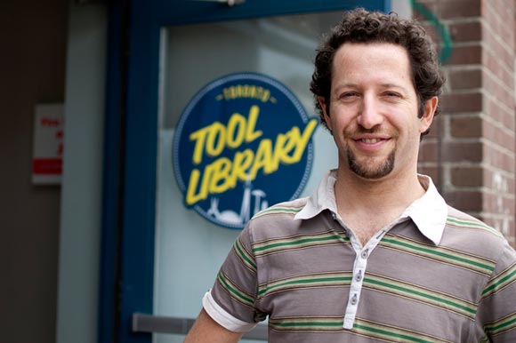 Ryan Dyment, co-founder of the Toronto Tool Library