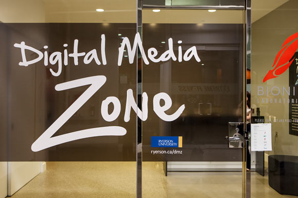Ryerson Digital Media Zone.