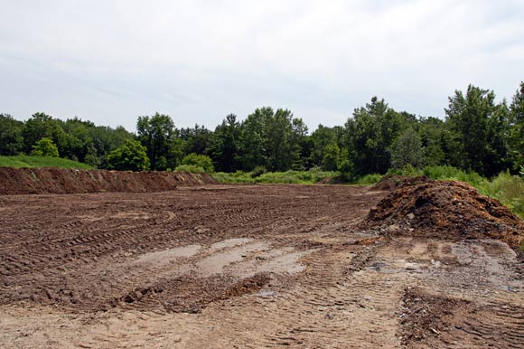 Toronto Zoo compost facility.