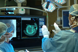 The GestSure system in use.