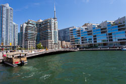 Spadina & Queen's Quay Wavedeck.