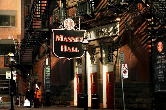Historic Massey Hall.