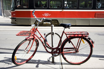 Red rockets on Dundas Street