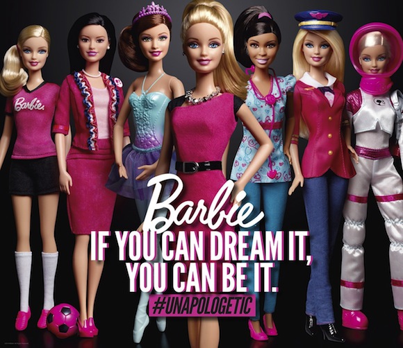 Entrepreneur Barbie and friends aim to inspire children. 