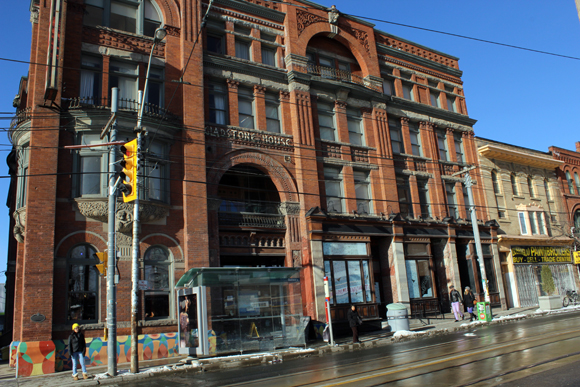The Gladstone represents the border of West Queen West