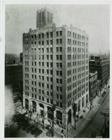 Balfour Building at the northeast corner of Spadina and Adelaide