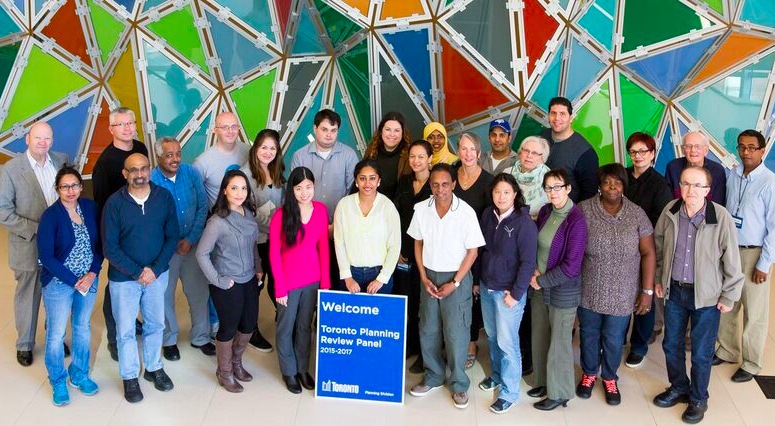 Members of Toronto's inaugural Planning Review Panel