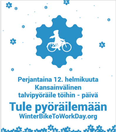 The Finnish campaign to get people winter biking got the city of Oulu second place in this year's challenge