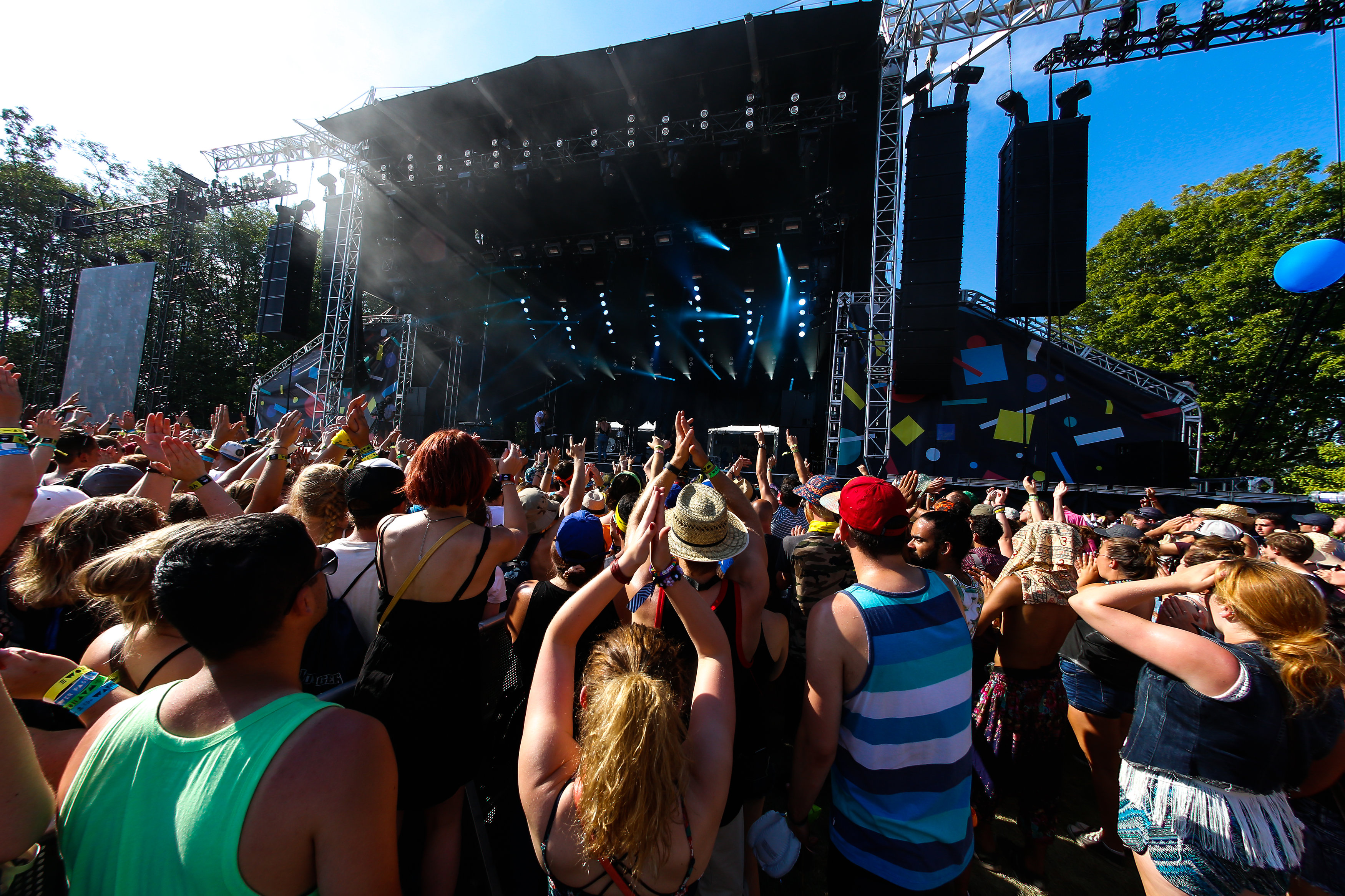 Skilled tradespeople such as electricians and carpenters are an integral part of any music festival.