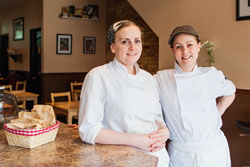 Rachel Pellett and Heather Mee of Emma's Country Kitchen.