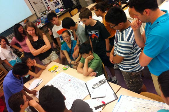 Students collaborate on a new vision for the Dupont Corridor.
