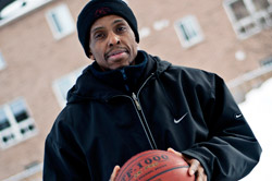 Jam Johnson, of the Neighbourhood Basketball Association
