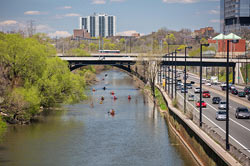 The Don River.