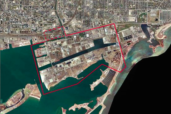 With 350 hectres to work with, the city has had to divide the Port Lands into a series of smaller areas for redevelopment consideration.